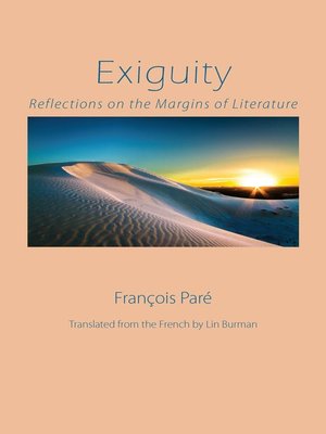 cover image of Exiguity